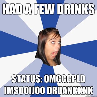 Annoying Facebook Girl