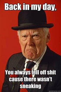 Pissed old guy