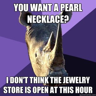 Sexually Oblivious Rhino