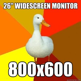 Tech Impaired Duck