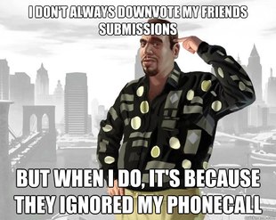 Downvoting Roman