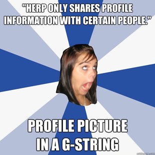 Annoying Facebook Girl