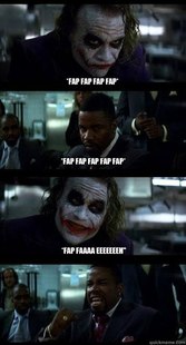 Joker with Black guy