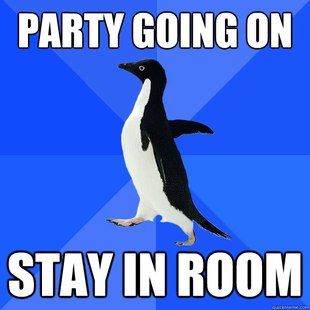 Socially Awkward Penguin