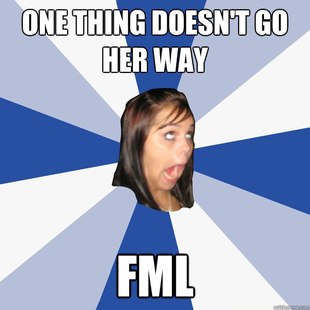 Annoying Facebook Girl