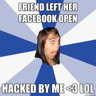 Annoying Facebook Girl