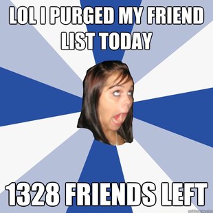 Annoying Facebook Girl