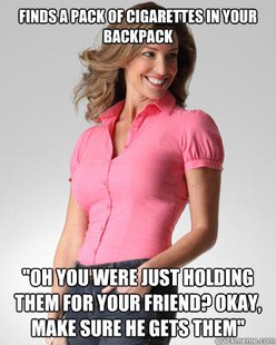 Oblivious Suburban Mom