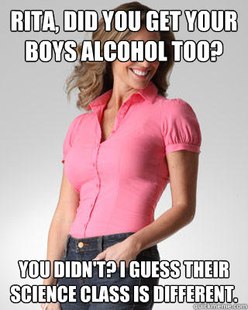 Oblivious Suburban Mom