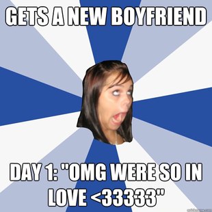 Annoying Facebook Girl