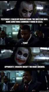 Joker with Black guy