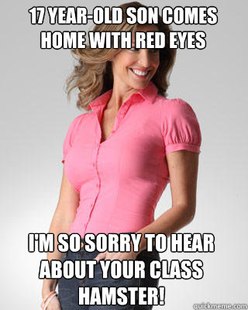 Oblivious Suburban Mom