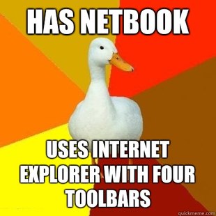 Tech Impaired Duck