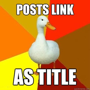 Tech Impaired Duck