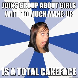 Annoying Facebook Girl