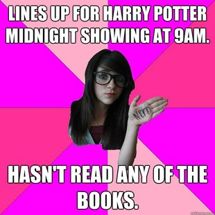 Idiot Nerd Girl
