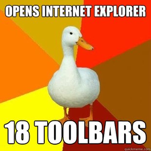 Tech Impaired Duck