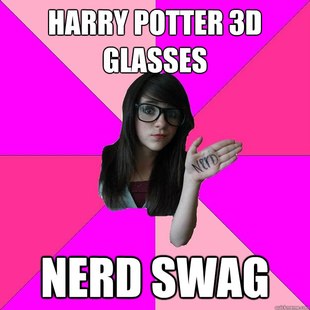 Idiot Nerd Girl