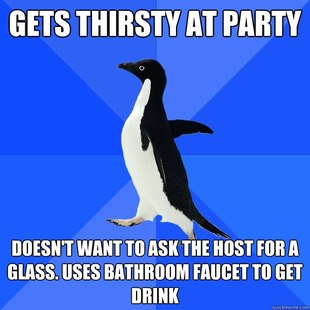 Socially Awkward Penguin