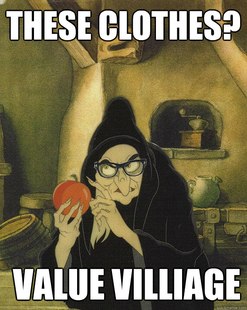 Hipster Snow White Witch