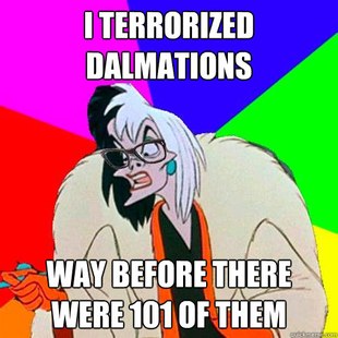Hipster Cruella