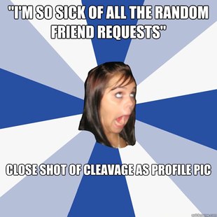 Annoying Facebook Girl