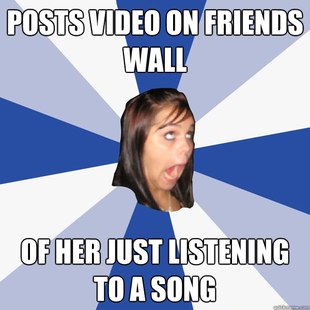 Annoying Facebook Girl