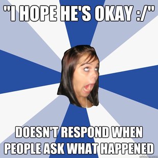 Annoying Facebook Girl