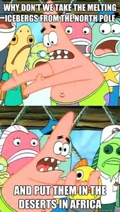 Push it somewhere else Patrick