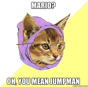 Hipster Kitty