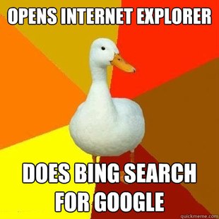 Tech Impaired Duck
