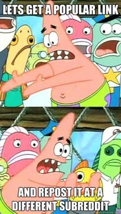 Push it somewhere else Patrick