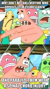 Push it somewhere else Patrick