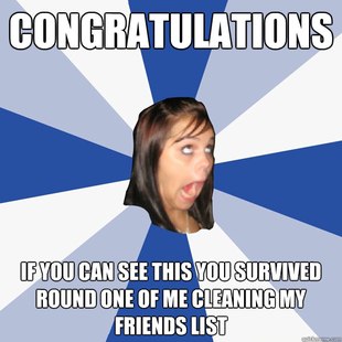Annoying Facebook Girl