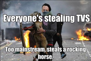 Hipster Rioter