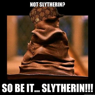 Scumbag sorting hat