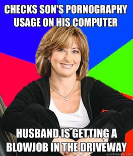 Sheltering Suburban Mom