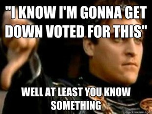 Downvoting Roman