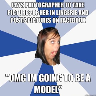 Annoying Facebook Girl