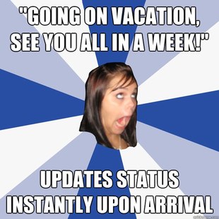 Annoying Facebook Girl
