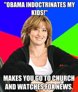 Sheltering Suburban Mom