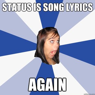Annoying Facebook Girl