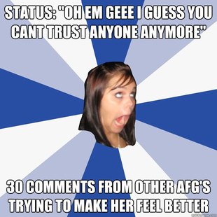 Annoying Facebook Girl