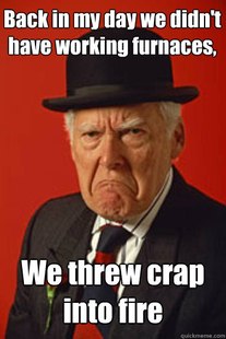 Pissed old guy