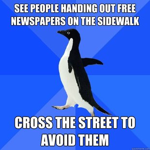 Socially Awkward Penguin