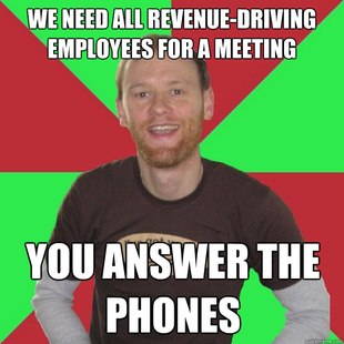 Oblivious Marketing Guy