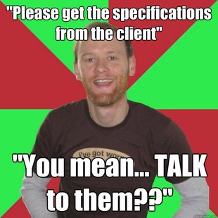 Oblivious Marketing Guy