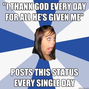 Annoying Facebook Girl