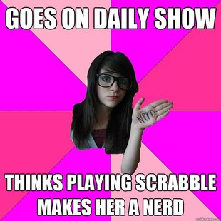 Idiot Nerd Girl