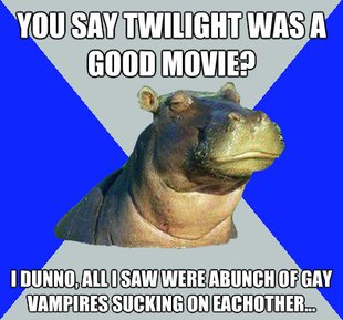 Skeptical Hippo